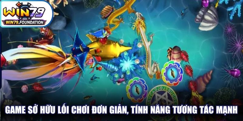 Game sở hữu lối chơi đơn giản, tính năng tương tác kết nối mạnh