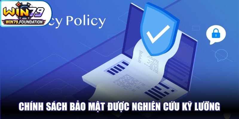 Chính Sách Bảo Mật Win79 - Yếu Tố Bảo Vệ Lên Hàng Đầu 1 Chính sách bảo mật được nghiên cứu kỹ lưỡng, áp dụng công khai