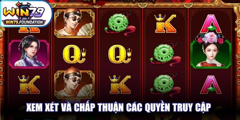 Xem xét và chấp thuận các quyền truy cập mà ứng dụng yêu cầu